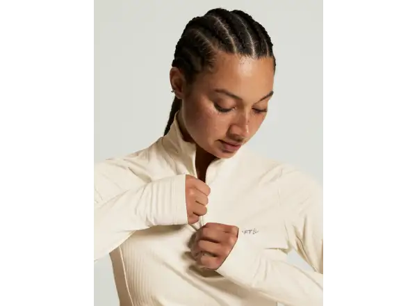 Craft Gain Thermal Midlayer 2 women's sweatshirt white