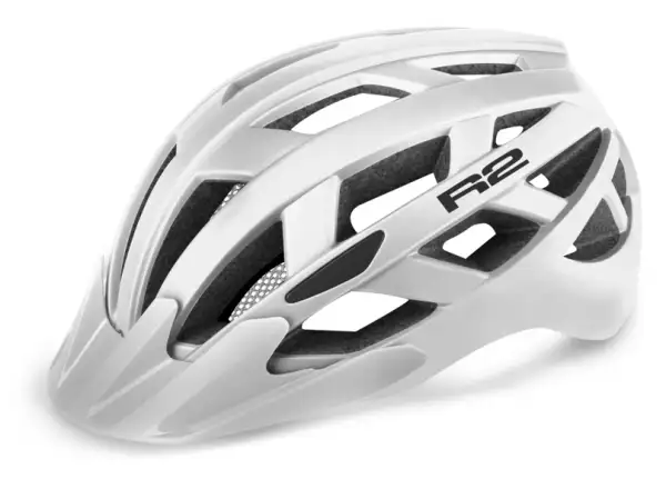 R2 Lumen cycling helmet white matte