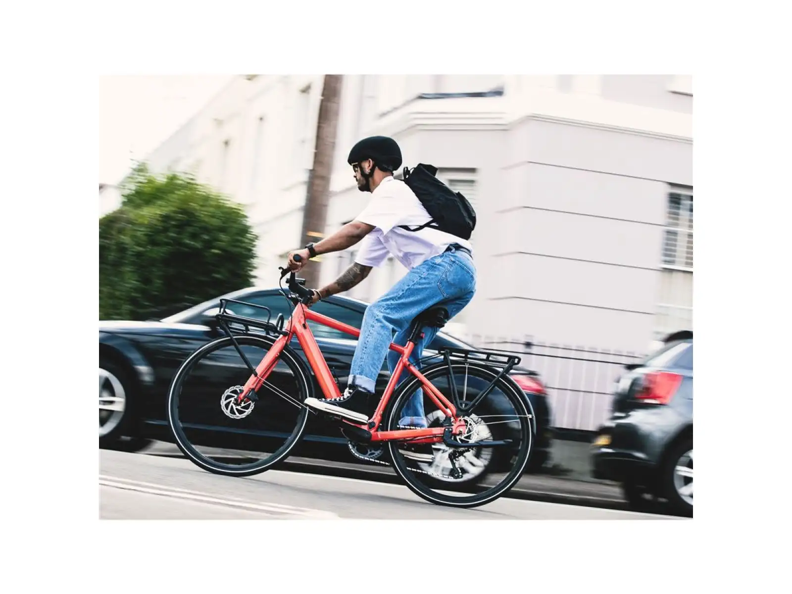 Momentum Voya E+3 city e-bike Tequila Sunrise