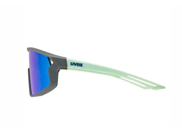 Uvex Skyryse JR. children's glasses Grey/Green Matt/Mirror Blue