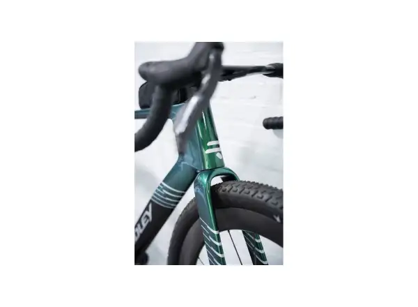 Ridley KANZO Fast 2.0 Force XPLR gravel bike Stellar Green/UD Carbon/Silver