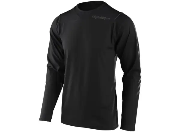 Troy Lee Designs Skyline Chill men's jersey long sleeve solid black