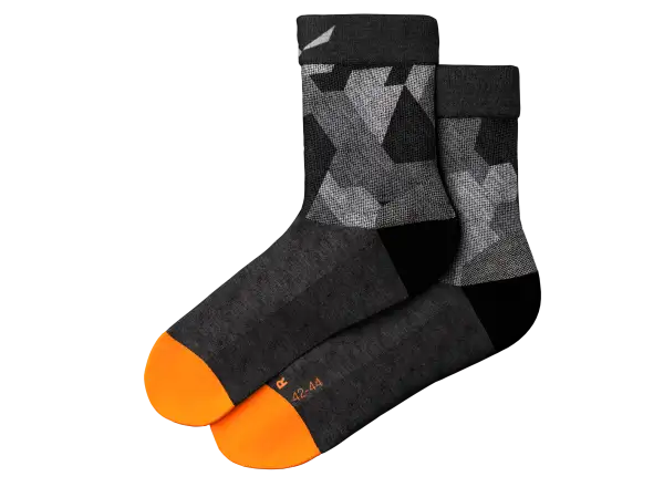 Salewa Pedroc Camo Alpine Merino Quarter Socks Men Black Out