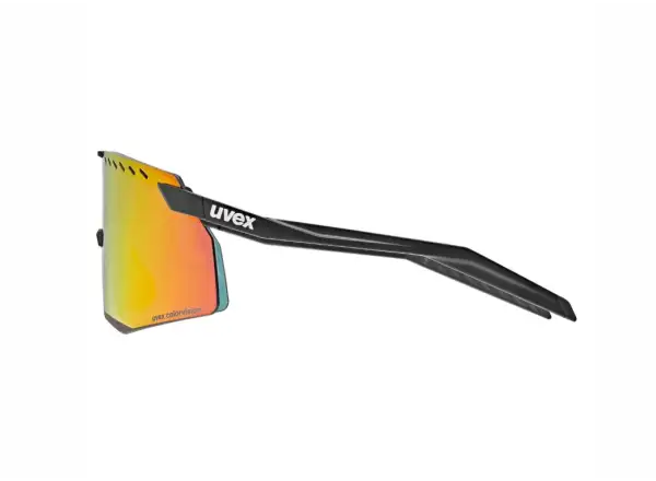 Uvex Pace Stage ColorVision glasses Black Matt/Mirror Red