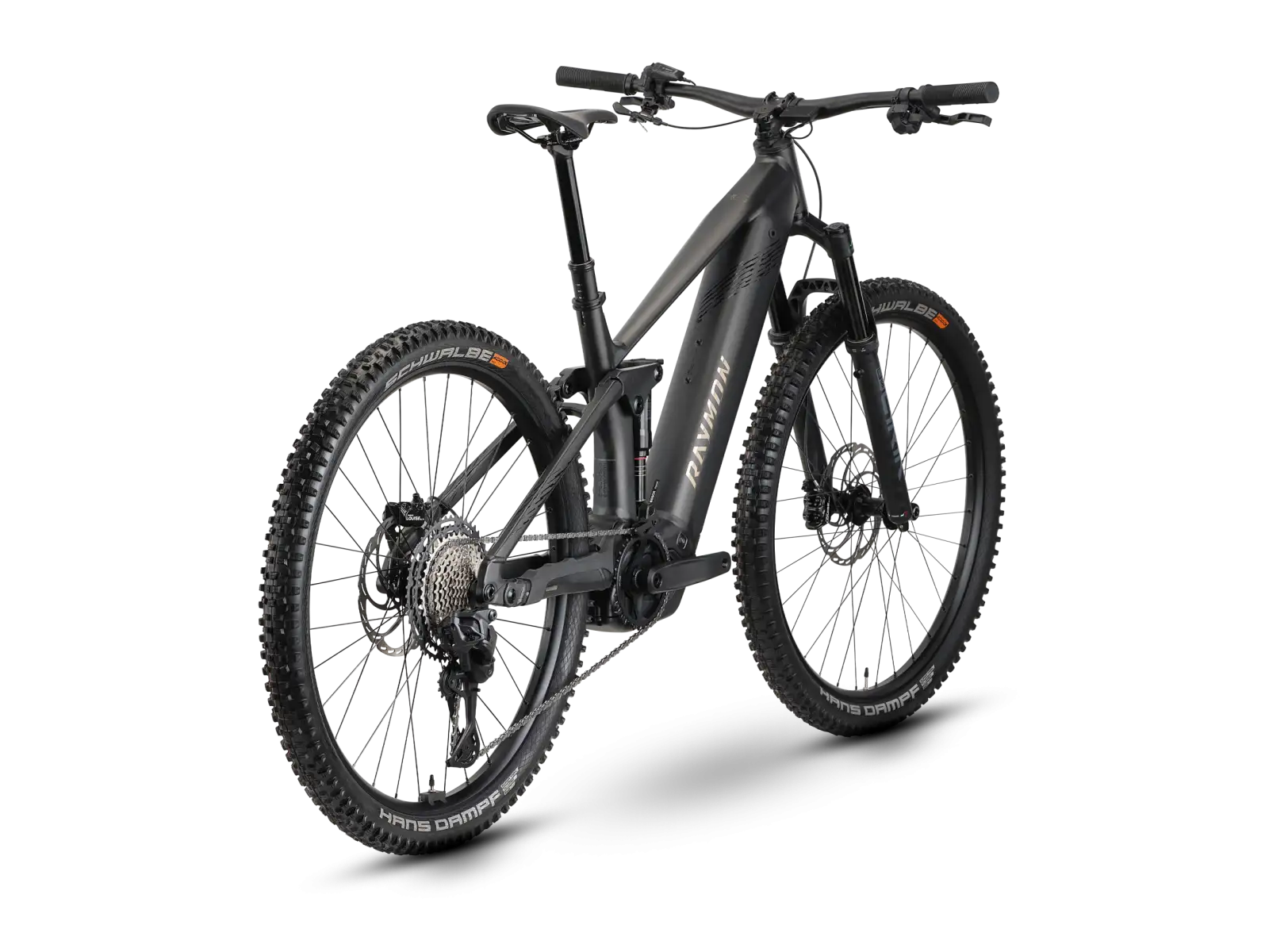 Raymon Korak Ultra micablack/chrome full suspension e-bike