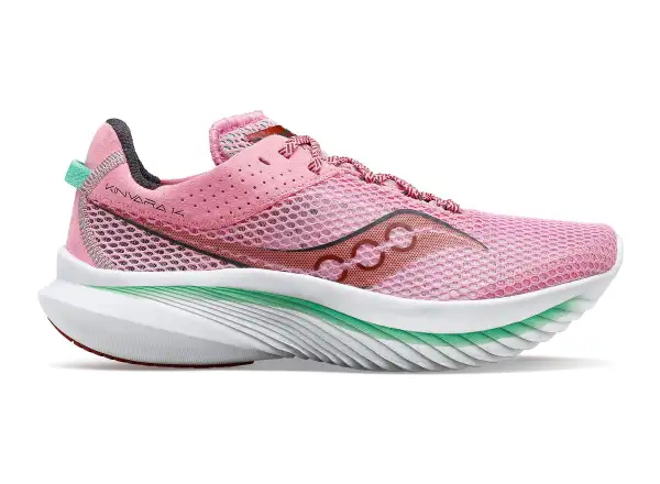 Saucony Kinvara 14 women's running shoes peony/sprig