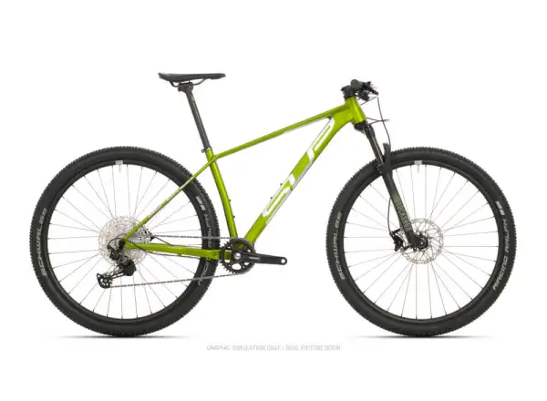 Superior XP 939 mountain bike Matte Lime Metallic/Chrome Silver