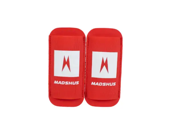 Madshus racing cross-country ski straps red
