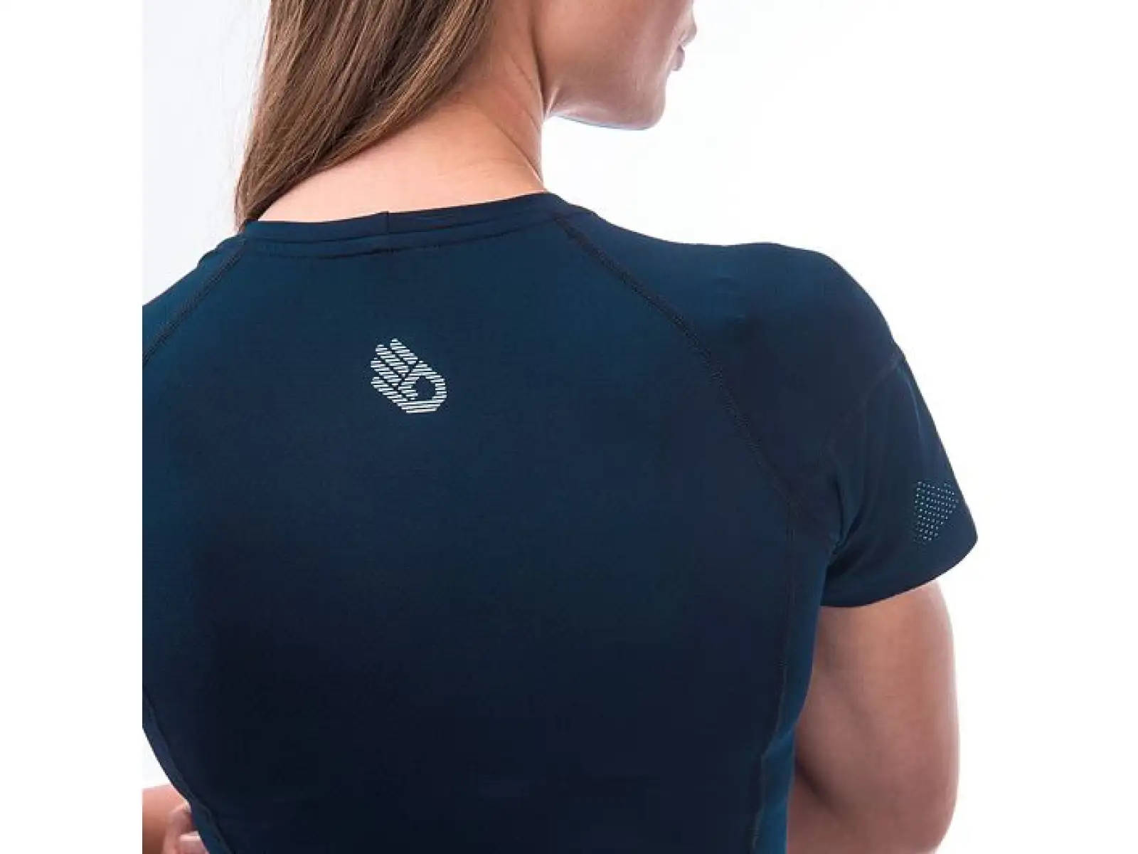 Sensor Coolmax Tech women's T-shirt short sleeve Deep Blue
