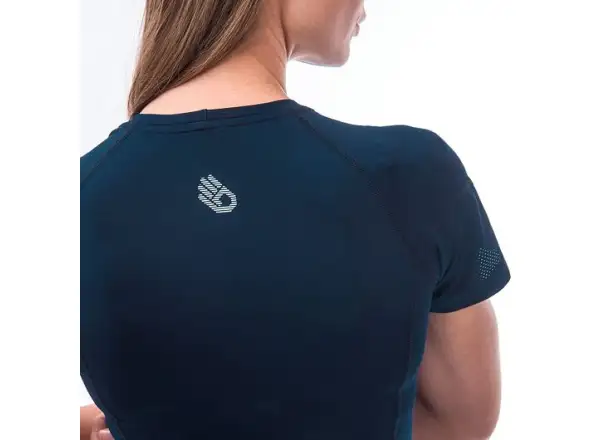 Sensor Coolmax Tech women's T-shirt short sleeve Deep Blue