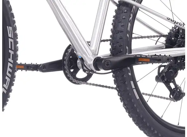 Superior TEAM 24 kids bike Gloss Brushed Alu / Rainbow Black