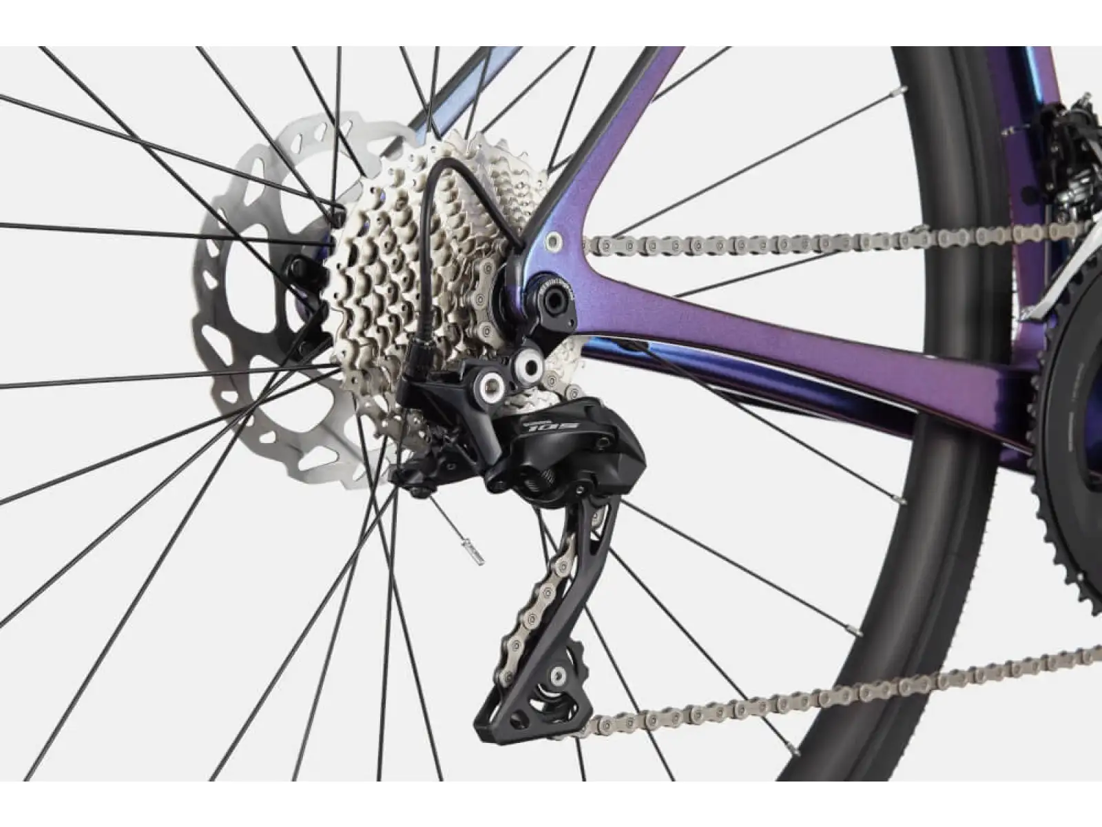 Cannondale Synapse Carbon 3 L road bike Purple Haze