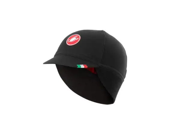 Castelli Difesia Thermal Cap Black/Red
