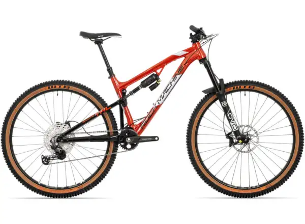 Rock Machine Blizzard TRL 70-29 orange/silver full suspension mountain bike