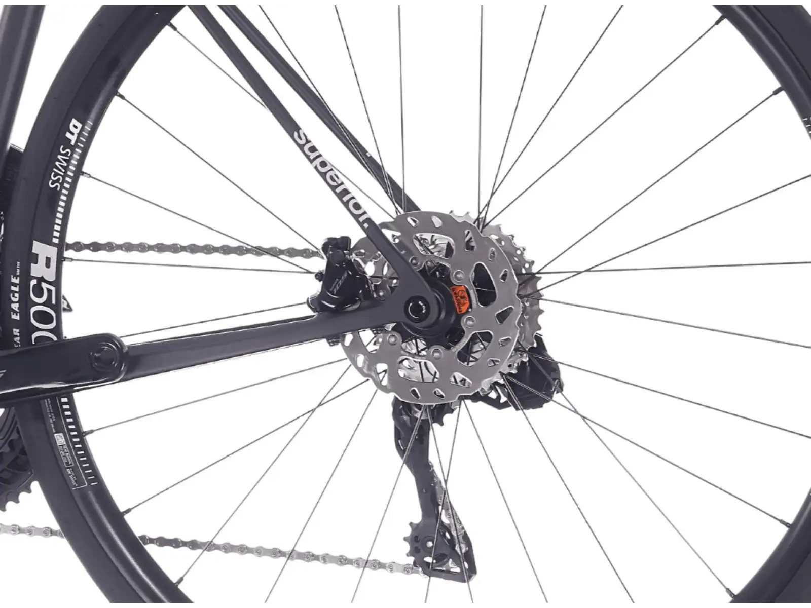 Superior RR 9.5 road bike Matte Carbon / White
