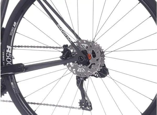 Superior RR 9.5 road bike Matte Carbon / White