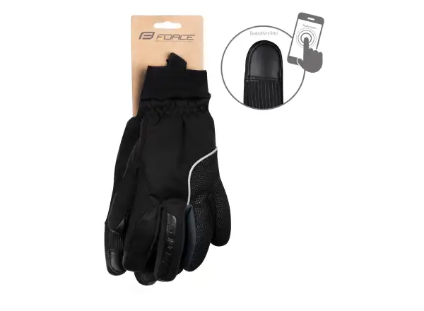Force ARCTIC PRO winter gloves black