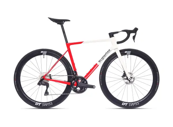 Superior RR 9.8 road bike road bike Gloss Red / White