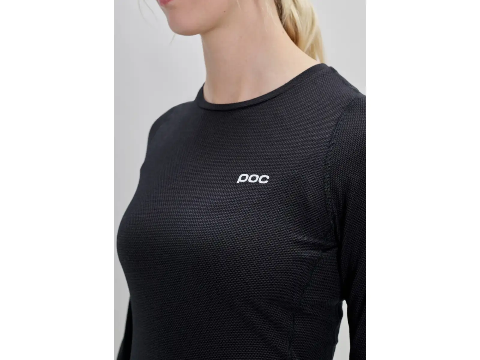 POC Layer Mid women's base layer long sleeve Uranium Black