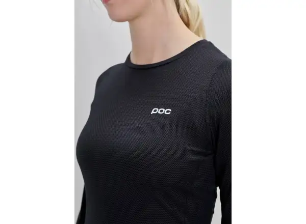 POC Layer Mid women's base layer long sleeve Uranium Black