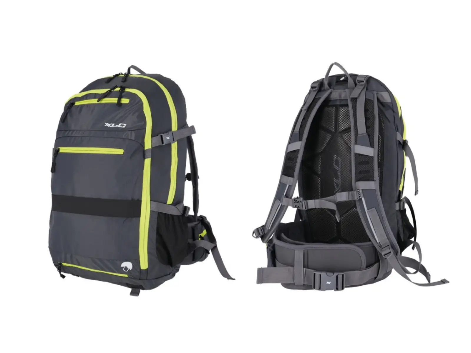 XLC BA-S100 E-Bike backpack grey/yellow 28 l