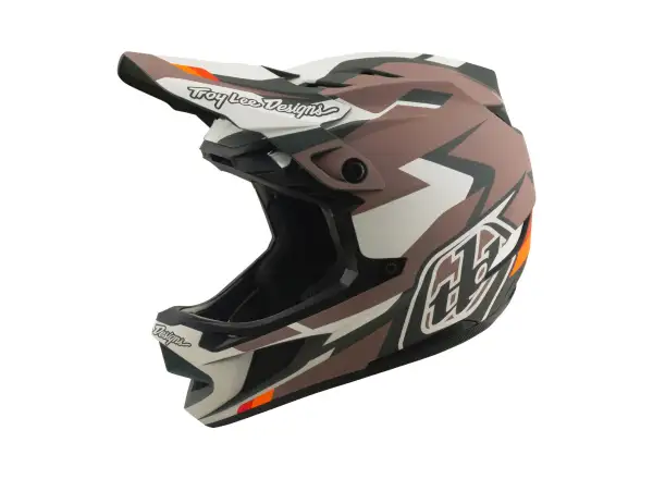 Troy Lee Designs D4 Polyacrylite MIPS helmet Roamer Clay