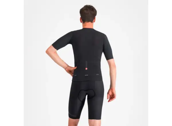 Castelli Premio Evo men's shorts with pad and bib Black