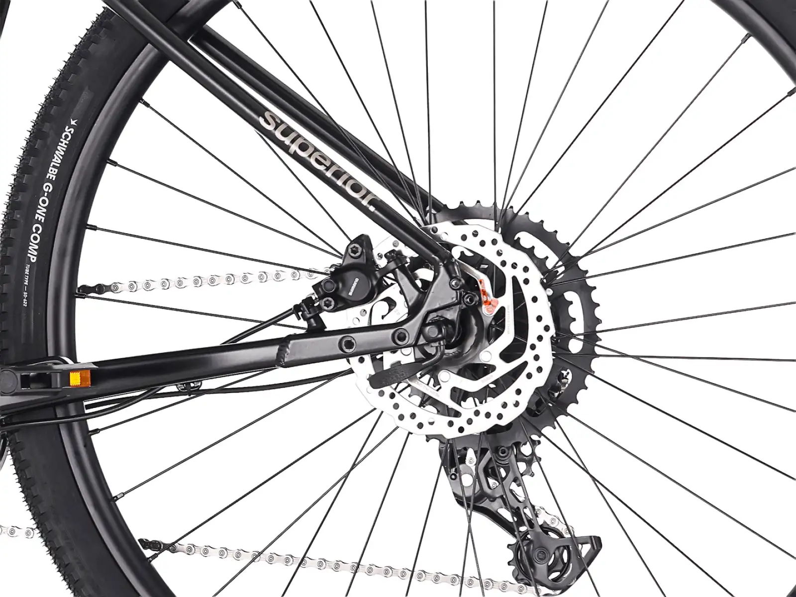 Superior Blox 6.4 MS city bike Matte Black