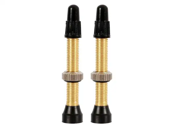 MAX1 tubeless tubular valves 2pcs black