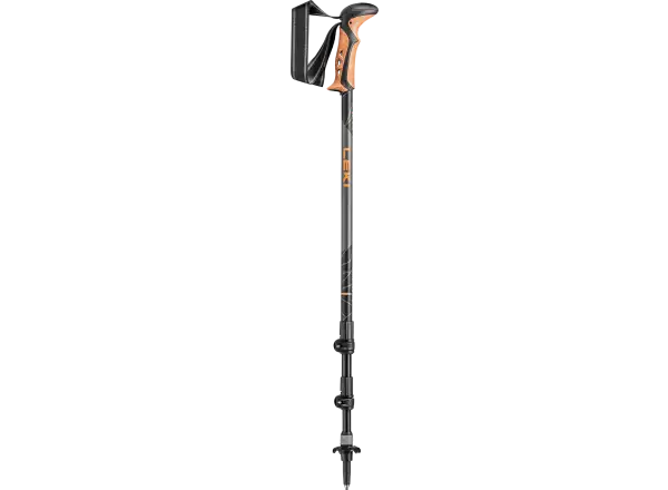 Leki Khumbu AS trekking poles Anthracite/Orange size 110 - 145cm