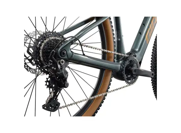 Giant Talon E+ BOX mountain electric bike Asphalt Green