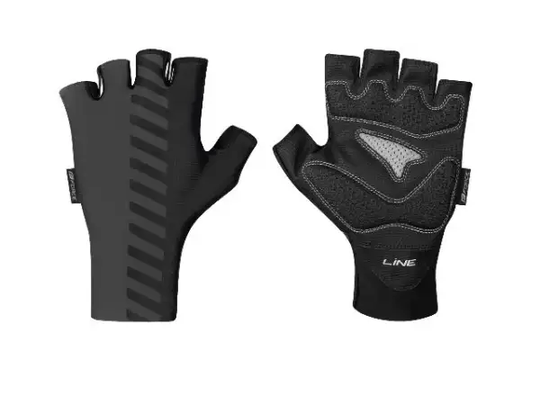 Force Line gloves short grey/black
