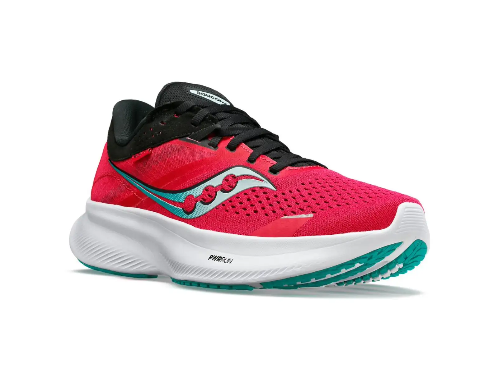 Saucony Ride 16 women's running shoes rose/black