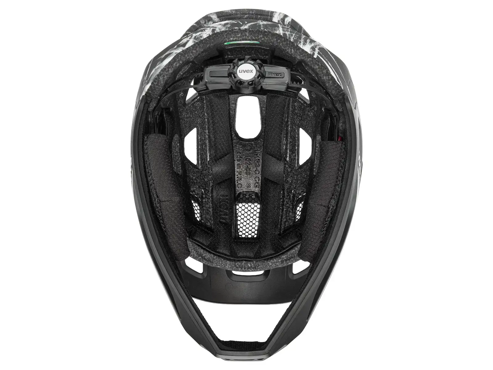 Uvex React JR Fullface MTB helmet White Matt