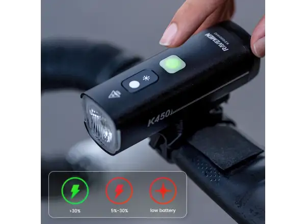 Ravemen K450 front light Black