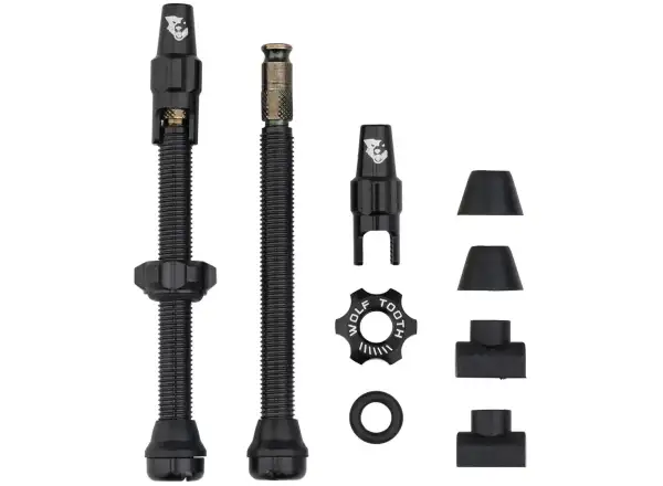 Wolf Tooth tubeless valves Click Valve kit 60mm black