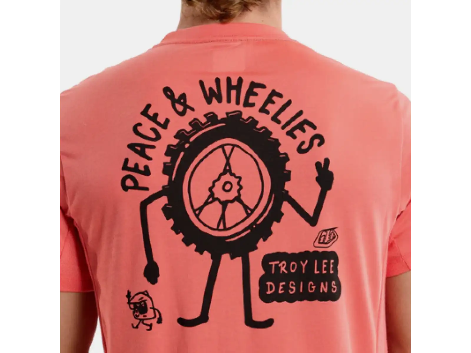 Troy Lee Designs Skyline Ride Tee men's jersey short sleeve P&W Melon