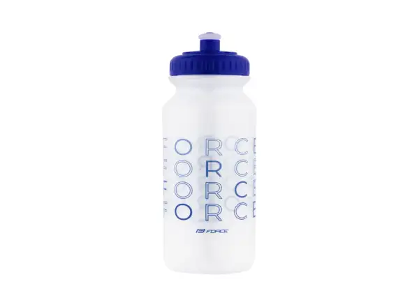 Force Enjoy cycling bottle 500 ml transparent/blue