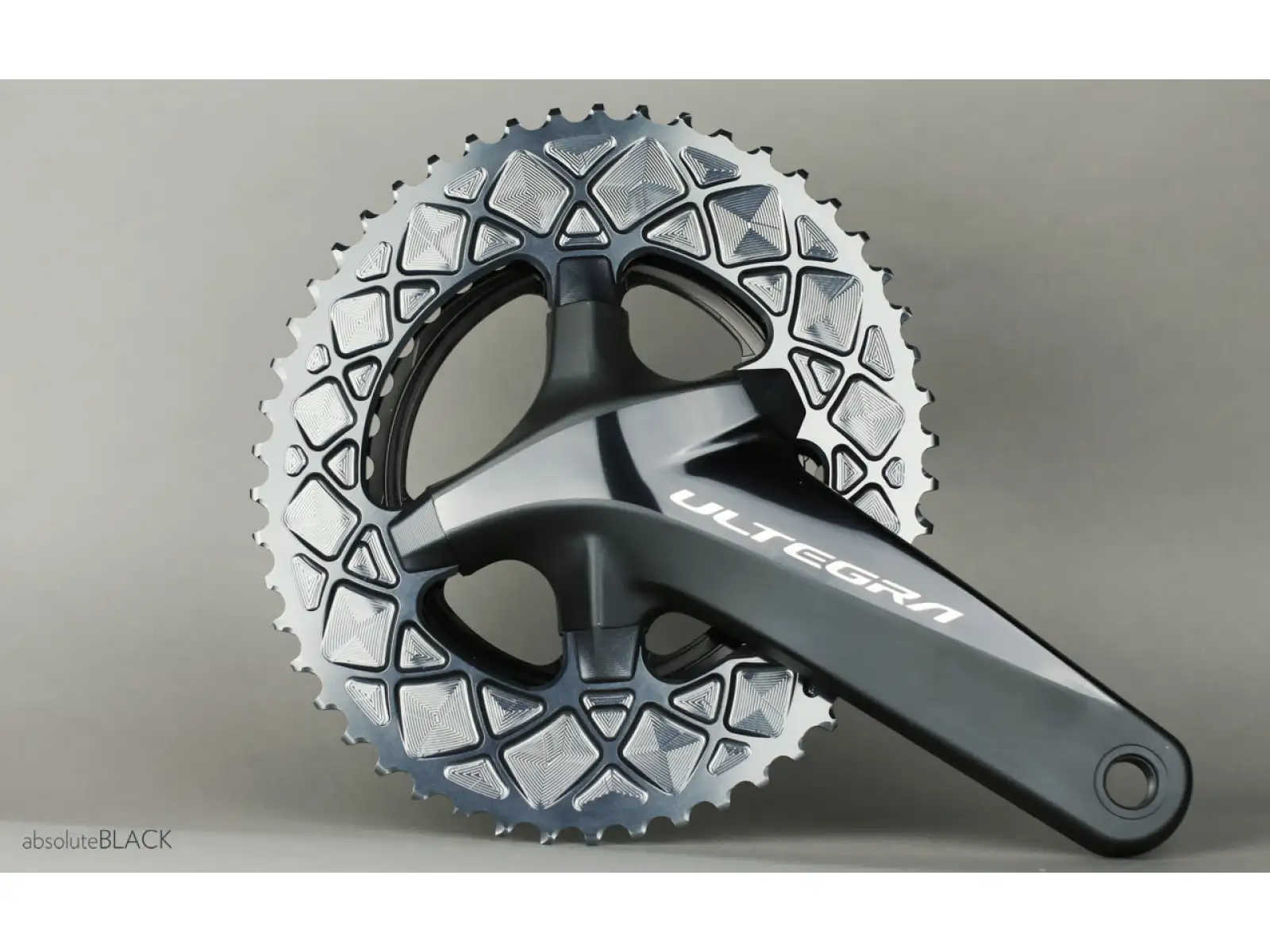 Absolute Black chainring nuts and bolts Ultegra 8000 black