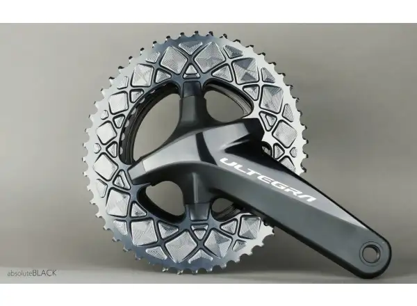 Absolute Black chainring nuts and bolts Ultegra 8000 black