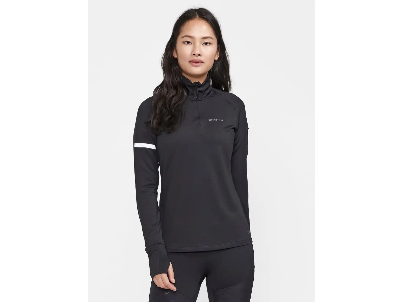 Craft ADV SubZ women's running shirt long sleeve black