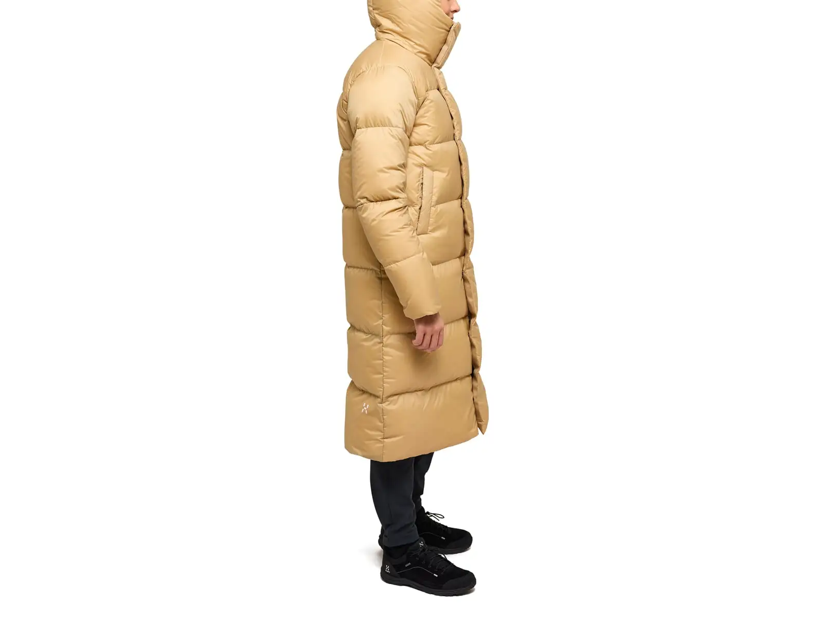 Haglöfs Long Down women's down coat beige