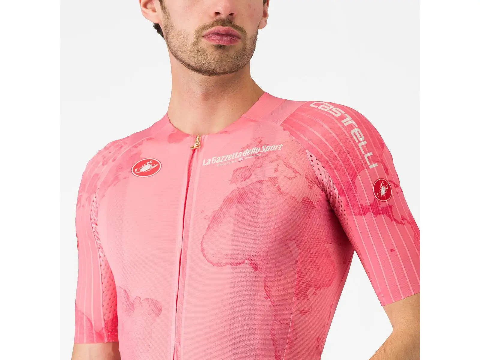 Castelli Giro 108 Race 8S men's jersey short sleeve Rosa Giro