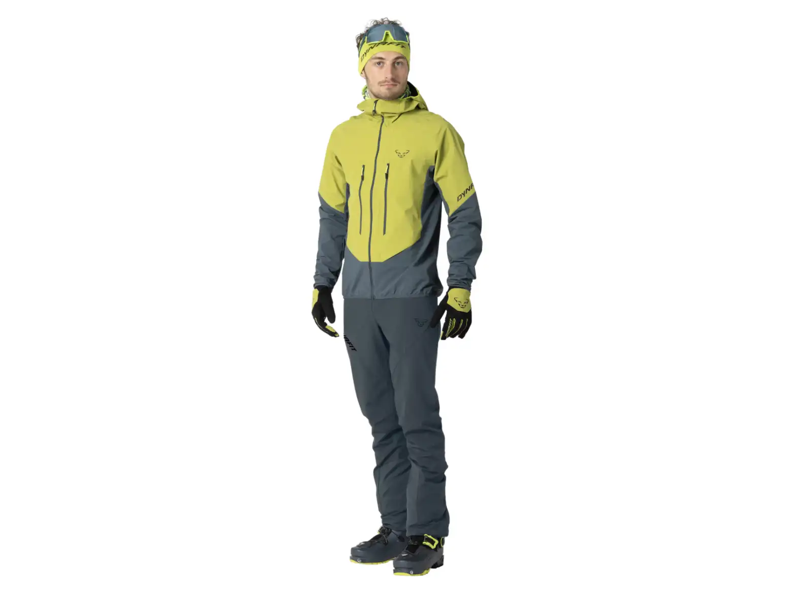 Dynafit Blacklight Softshell men's jacket Golden Lime