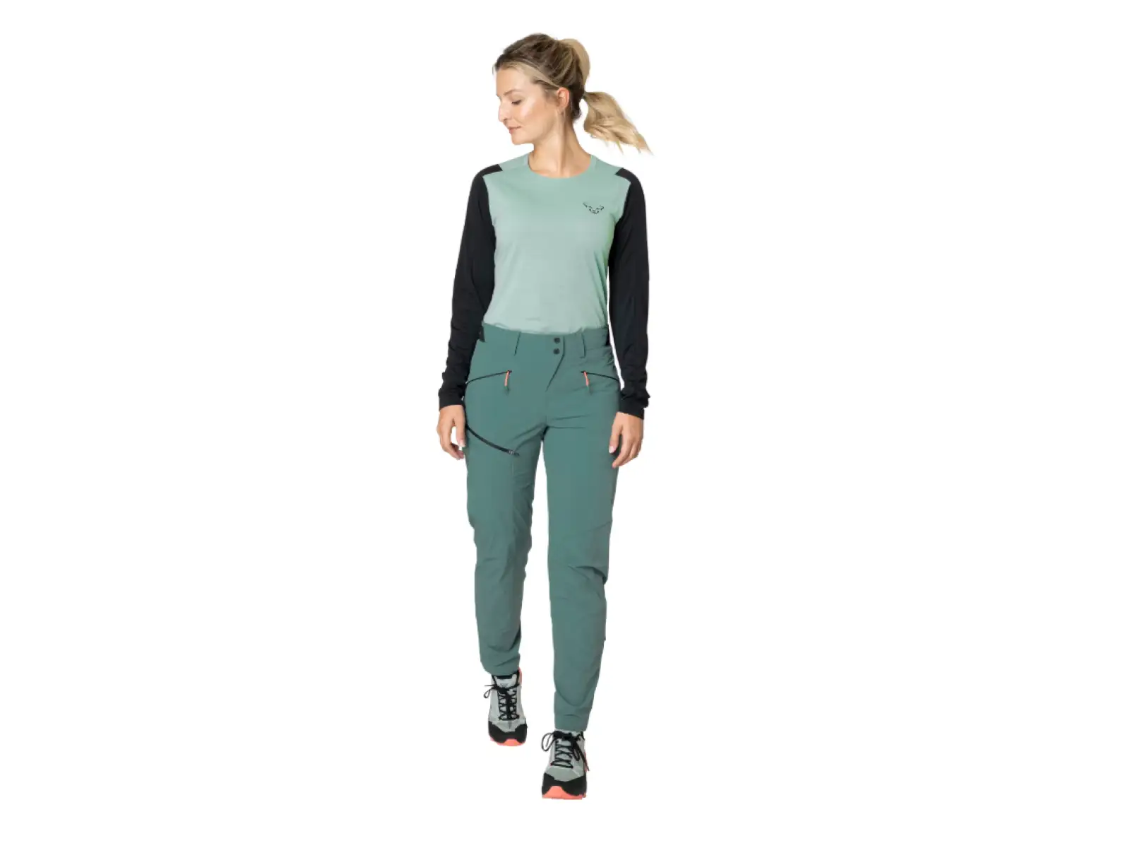 Dynafit Transalper Dynastretch women's pants Dark Rose