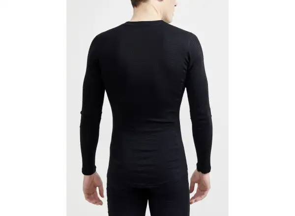 Craft Pro Wool Extreme X men's long sleeve t-shirt Black
