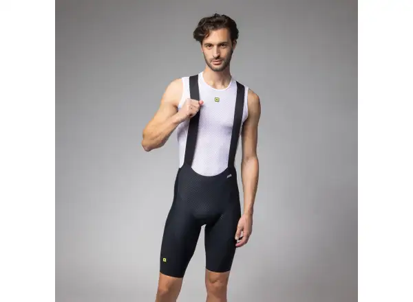 Alé Voltage men's cycling shorts with padding and bib blue