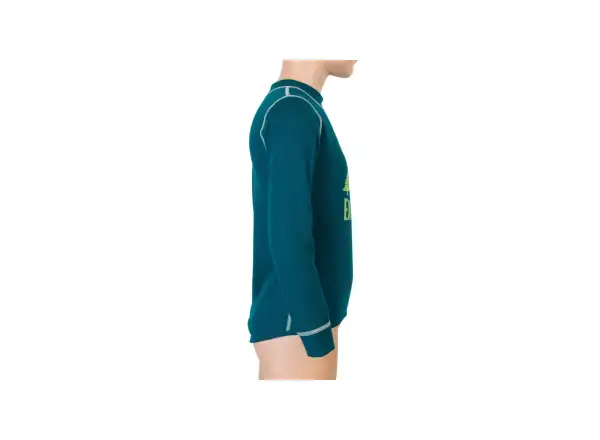 Sensor Double Face Set Wild children's thermal set long sapphire