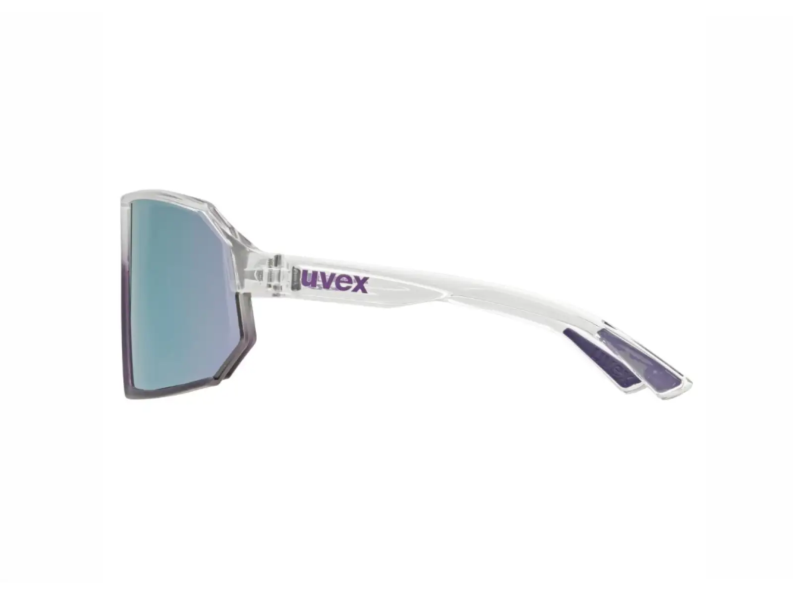 Uvex Sportstyle 237 glasses Clear/Met Purple/Mirror Lavender