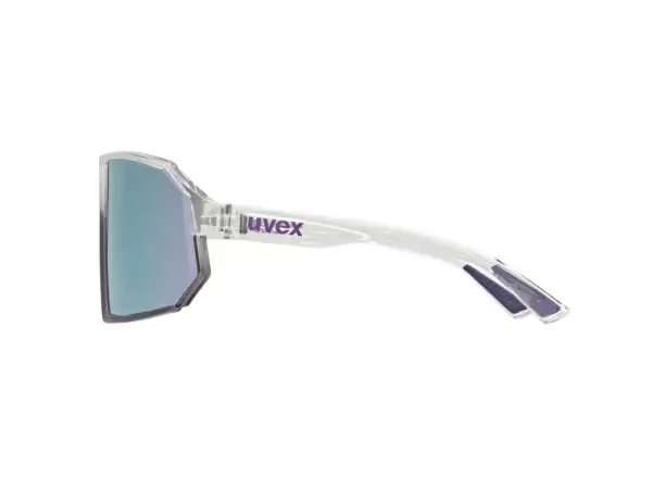 Uvex Sportstyle 237 glasses Clear/Met Purple/Mirror Lavender